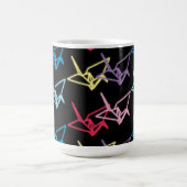 Neonpapierkräne Kaffeetasse (Mittel)