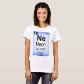 NeonPeriodensystem-Element T-Shirt (Vorne ganz)