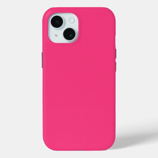 Neonpink Case-Mate iPhone Hülle (Rückseite)