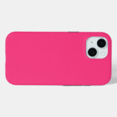Neonpink Case-Mate iPhone Hülle (Rückseite (Horizontal))