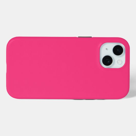 Neonpink Case-Mate iPhone Hülle (Rückseite (Horizontal))