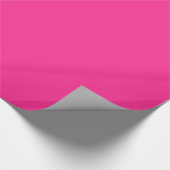 Neonpink Geschenkpapier (Ecke)