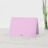 Neonpink Karte (Rückseite)