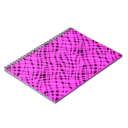 Neonpink Notizblock (Linke Seite)