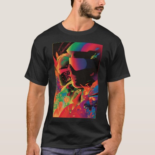 Neonposter im Stil der 80er T-Shirt (Vorderseite)