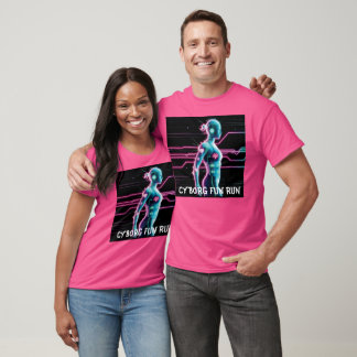 NeonPulse Cyborg Fun Run T-Shirt
