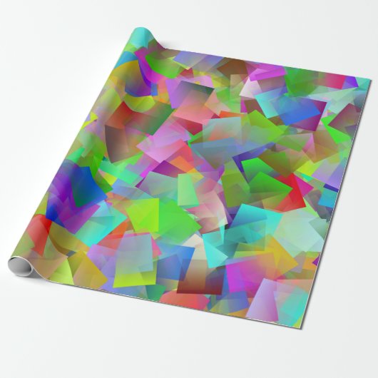 Neonquadrat Packpapier (Ungerollt)