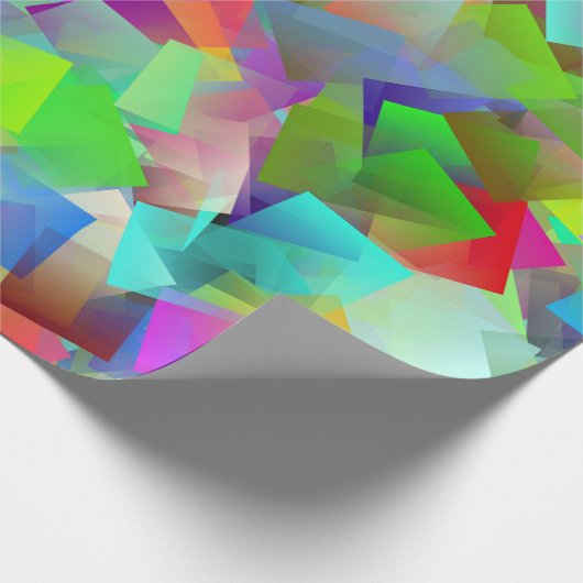 Neonquadrat Packpapier (Ecke)