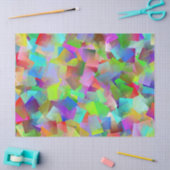 Neonquadrat Seidenpapier (Basteln)