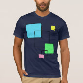 Neonquadrate T-Shirt (Vorderseite)
