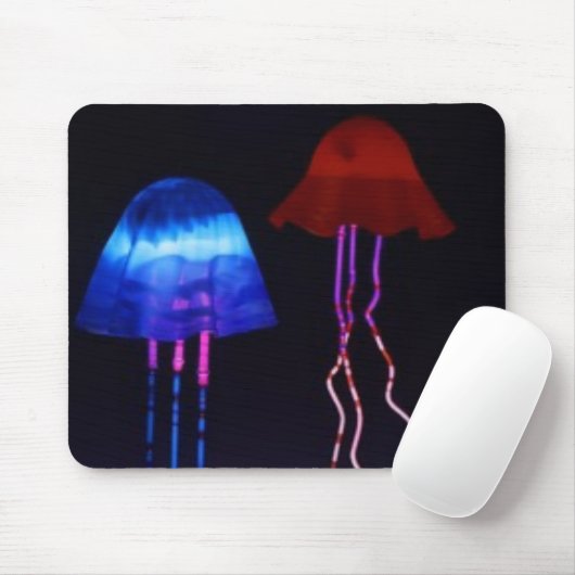Neonquallen Mousepad (Mit Mouse)