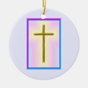 Neonquererinnerungsverzierung Keramikornament