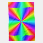Neonregenbogen-Prisma Geschirrtuch (Vertikal)