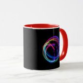 Neonregenbogen Tasse (VorderseiteRechts)