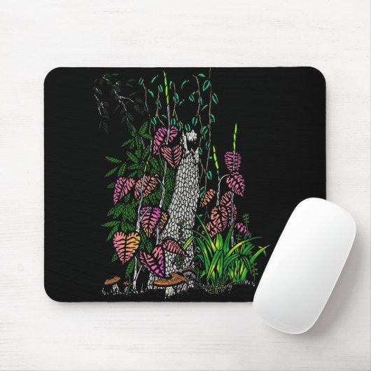 Neonregenwald Mousepad (Mit Mouse)
