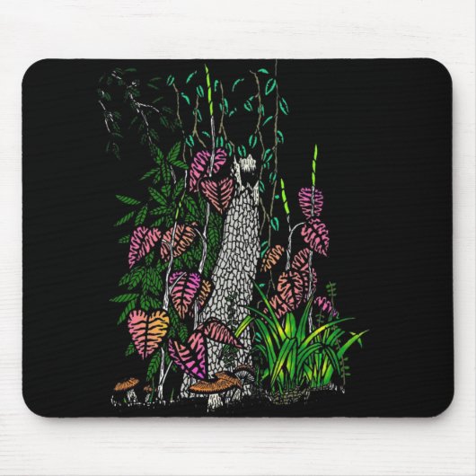 Neonregenwald Mousepad (Vorne)