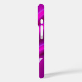 Neonrosa Blätter Fettes iPhone-Case Case-Mate iPhone Hülle (Rückseite / Links)