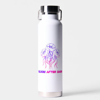 Neonrosa Blütenblüte - Kunstwasserflasche Trinkflasche