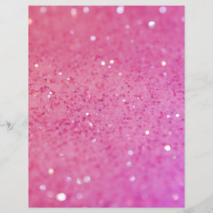 Neonrosa Glitter Funkeln Flyer