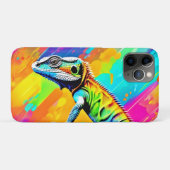 Neonscale Lizard Case-Mate iPhone Hülle (Rückseite (Horizontal))