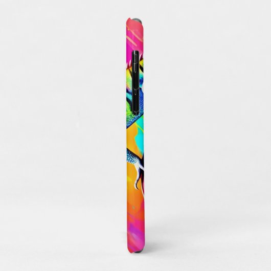 Neonscale Lizard Case-Mate iPhone Hülle (Hinten/Links)