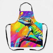 Neonscale Lizard Schürze (Vorderseite)