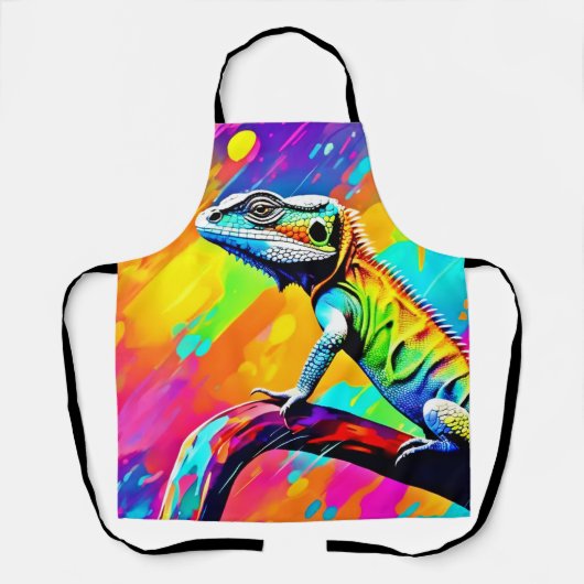 Neonscale Lizard Schürze (Vorderseite)