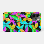 Neonscape Leaf Muster Case-Mate iPhone Hülle (Rückseite (Horizontal))