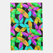 Neonscape Leaf Muster Geschirrtuch (Vertikal)