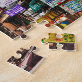 Neonschilder in den Straßen Hongkongs Puzzle (Seite)