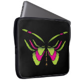 Neonschmetterling Laptopschutzhülle (Vorne Rechts)
