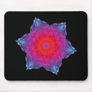 Neonschneeflocke Mousepad