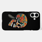 Neonskull- Halloween gothic Case-Mate iPhone Hülle (Rückseite (Horizontal))