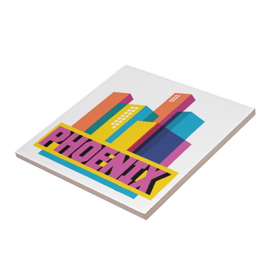 NeonSkyline Phoenix, Arizona | Fliese (Seite)