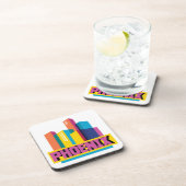 NeonSkyline Phoenix, Arizona | Untersetzer (Rechte Seite)