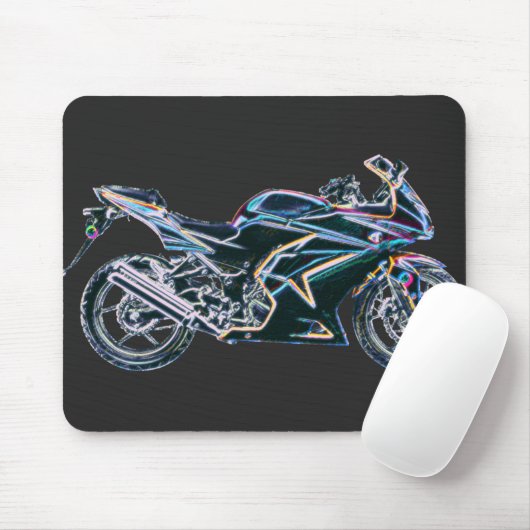 Neonsport-Fahrrad-Motorrad Mousepad (Mit Mouse)