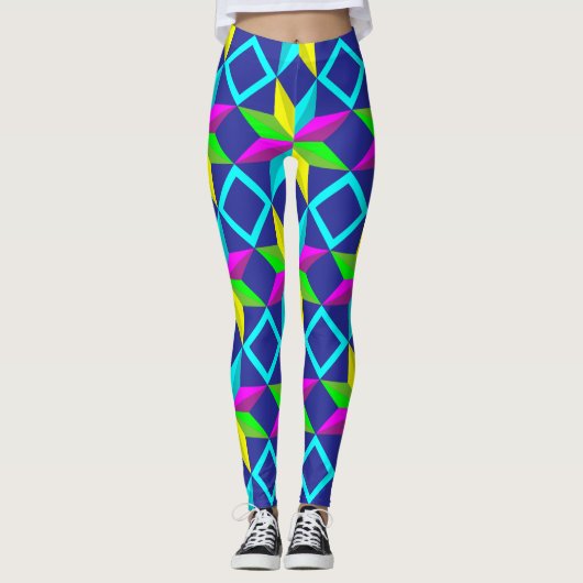 Neonstars Leggings (Vorderseite)