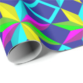 Neonsternpapier Geschenkpapier (Rolleneckpunkt)