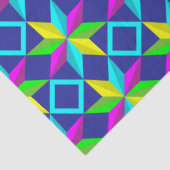 Neonsternpapier Seidenpapier (Detail)