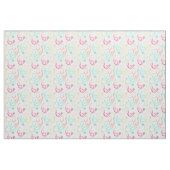 Neonstethoskop-Muster Stoff (Fat Quarter (45,7 x 55,9 cm))