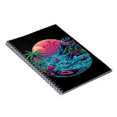 Neonstrand von Tropical/Hawaii Notizblock (Rechte Seite)