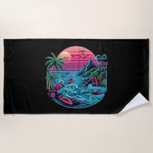 Neonstrand von Tropical/Hawaii Strandtuch