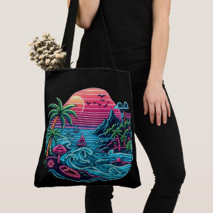 Neonstrand von Tropical/Hawaii Tasche
