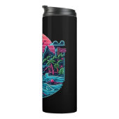 Neonstrand von Tropical/Hawaii Thermosbecher (Nach rechts gedreht)