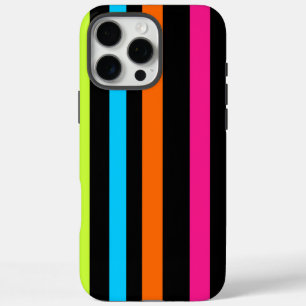 Neonstreifen iPhone 16 Pro Max Hülle