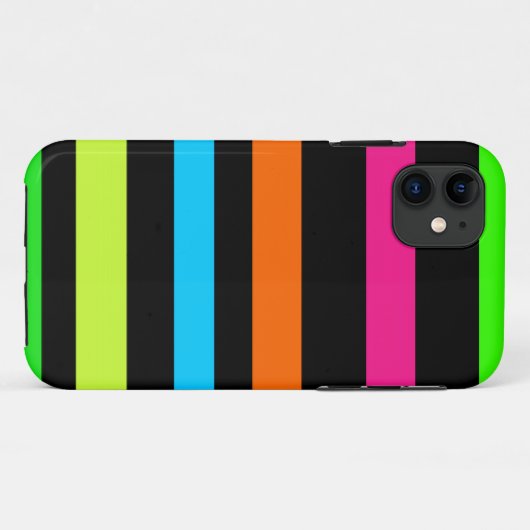 Neonstreifen Case-Mate iPhone Hülle (Rückseite (Horizontal))