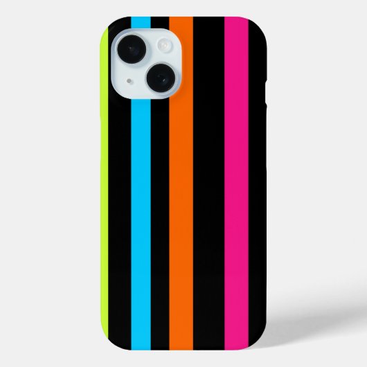 Neonstreifen Case-Mate iPhone Hülle (Rückseite)