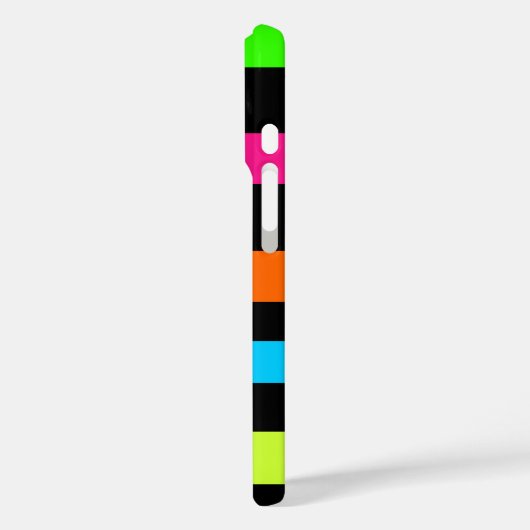Neonstreifen Case-Mate iPhone Hülle (Rückseite / Links)