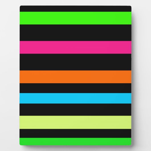 Neonstreifen Fotoplatte (Vorderseite)