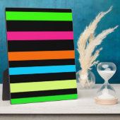 Neonstreifen Fotoplatte (Seite)